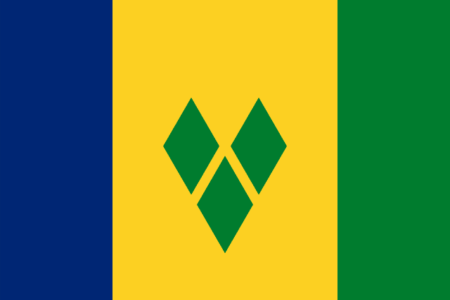 Saint Vincent and the Grenadines flag